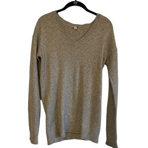 Gap‎ grey long sleeve wool blend knit sweater